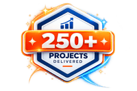250+ projects delivered