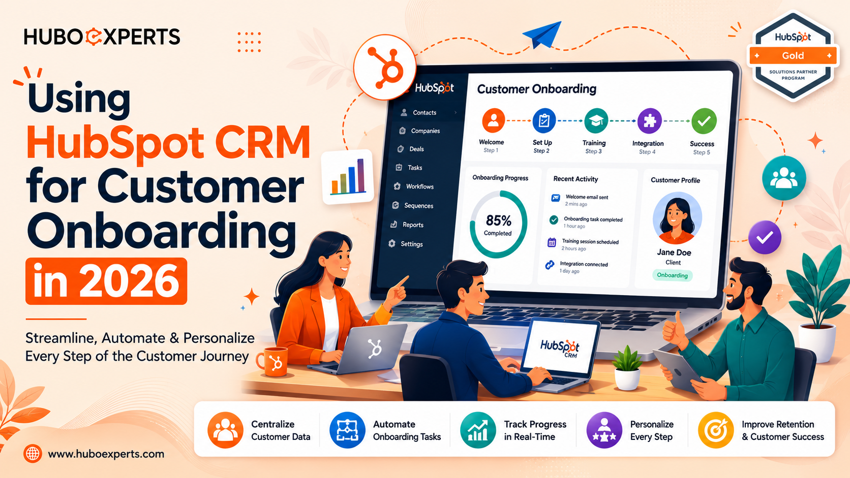 Using HubSpot CRM for Customer Onboarding in 2026