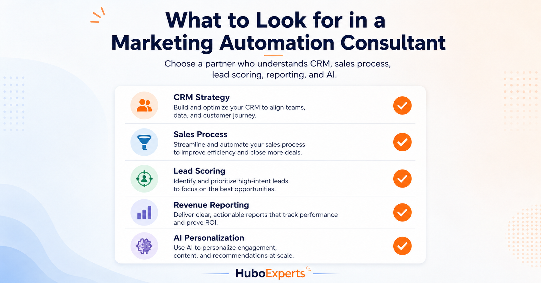 What to Look for in a Marketing Automation Consultant
