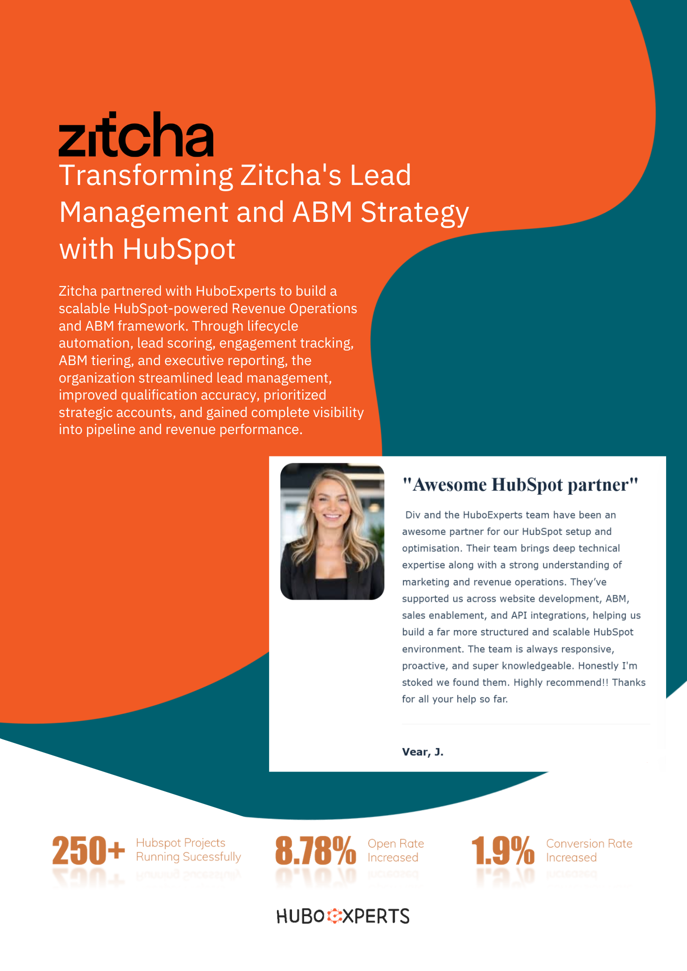 Zitcha - Case study Huboexperts Zitcha - Case study Huboexperts