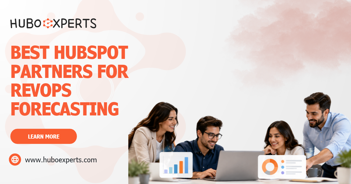 HubSpot RevOps forecasting with CRM analytics and revenue growth charts