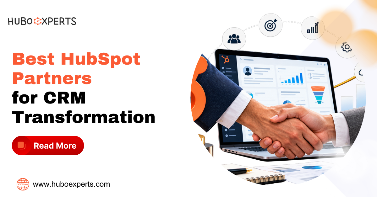 HubSpot CRM transformation partnership with CRM implementation, custom integrations, data architecture, automation, and business growth analytics.